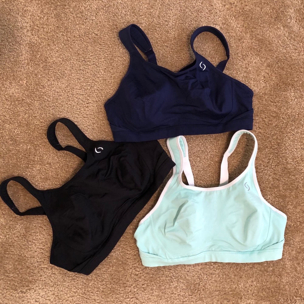 Brooks & moving comfort 34D Maia Lot of 3